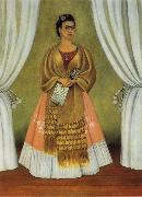 Frida Kahlo Between Cloth painting